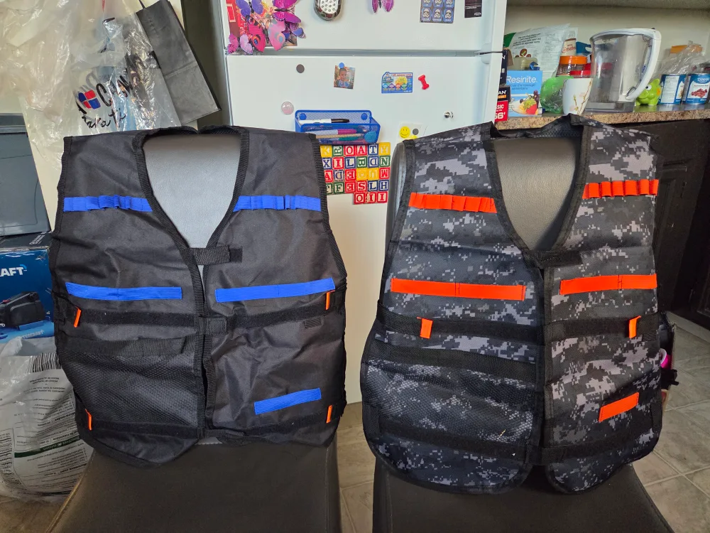 2 Brand New  Teen / Adult Nerf Vests $20 Both thumbnail