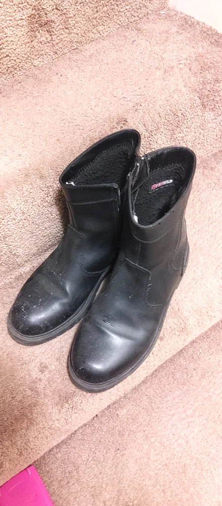 Men's Black Leather Ankle Boots thumbnail