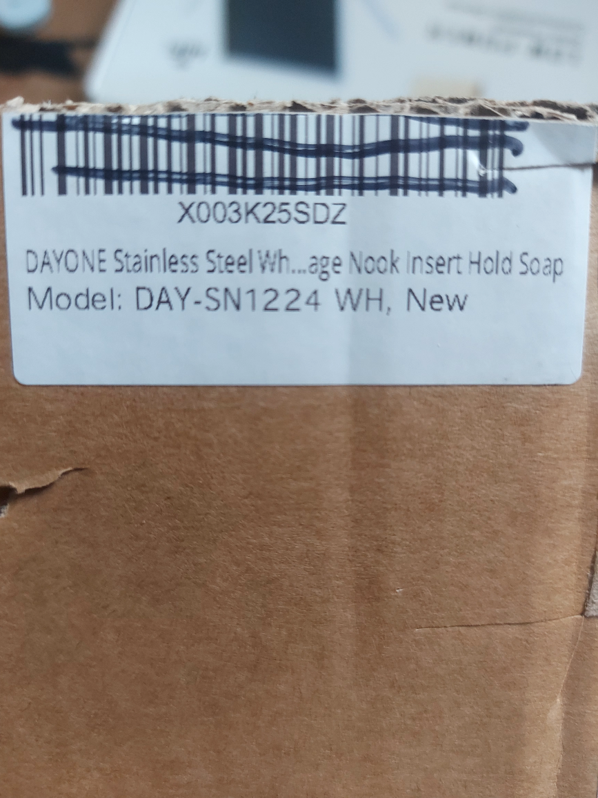 New DAYONE Stainless Steel Shower Niche 12x24 brand new - photo 4