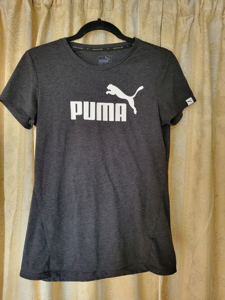 Puma Women's T-Shirt - Grey thumbnail