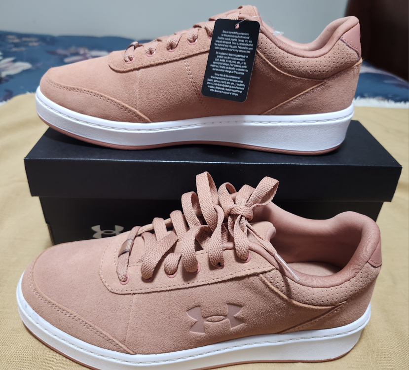 Under Armour Court Sneaker - Peach - photo 2