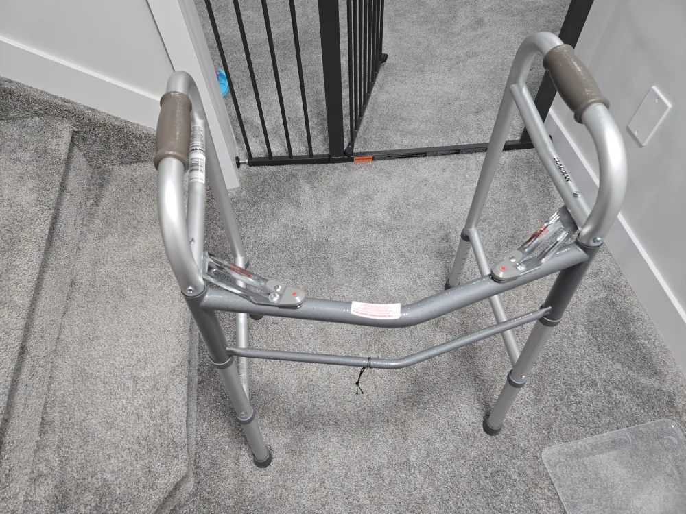 Guardian 2 Button G30755P Folding Walker image indicator(2)