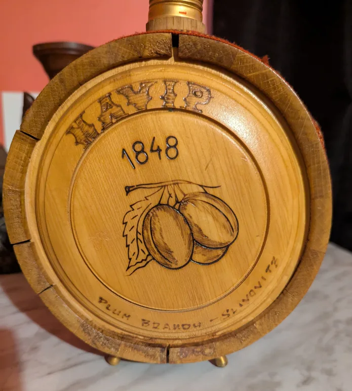 Vintage Hayip 1848 Plum Brandy Barrel thumbnail