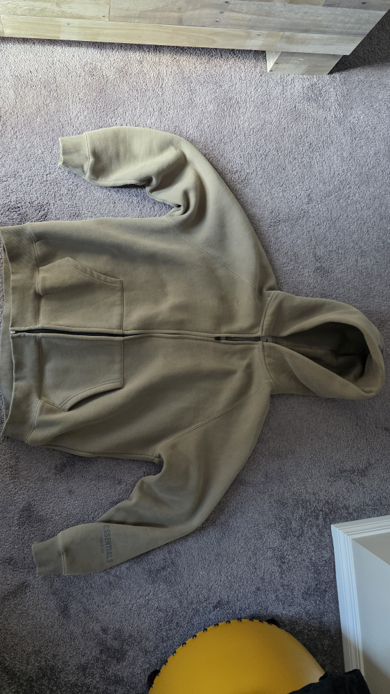Essentials Fear of God Full Zip Hoodie - Size M