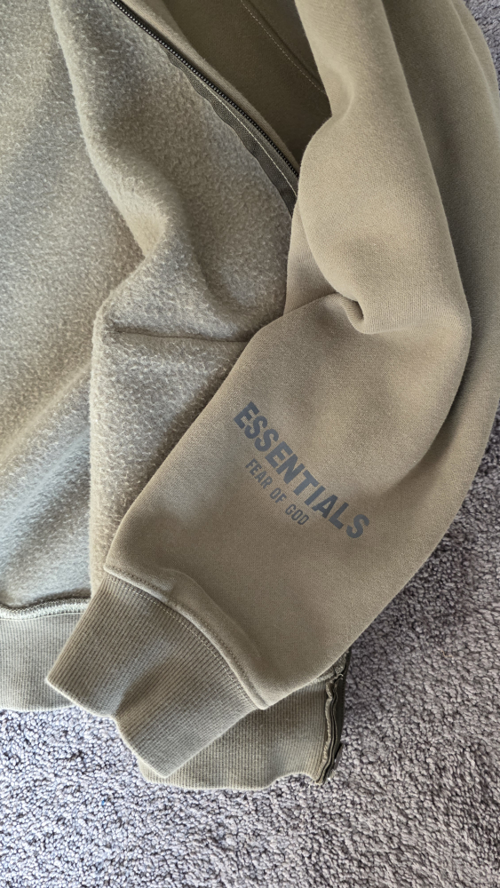Essentials Fear of God Full Zip Hoodie - Size M - photo 5