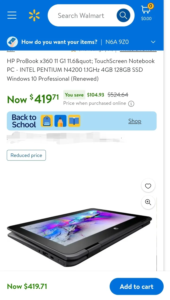 HP ProBook x360 11 G1 11.6" Touchscreen Laptop image indicator(4)