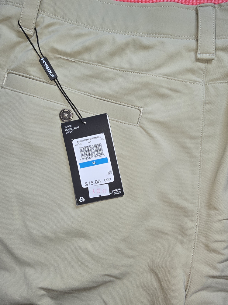 New Under Armour Golf Shorts Size 36 - photo 5