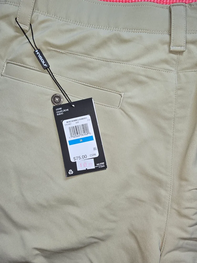 New Under Armour Golf Shorts Size 36 image indicator(5)