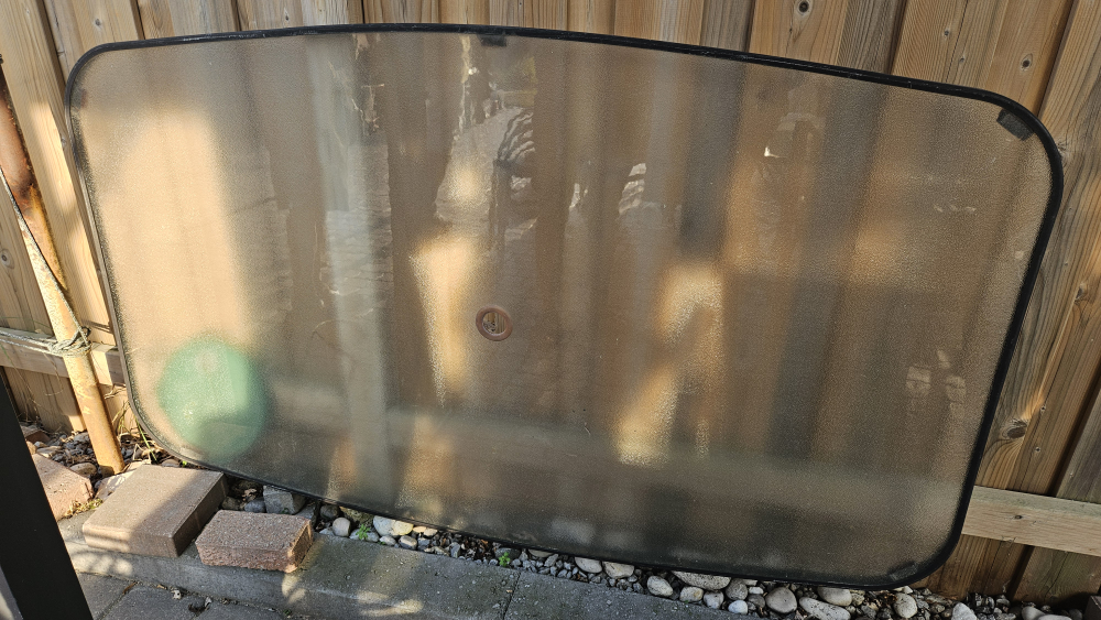 Glass Top Patio Table