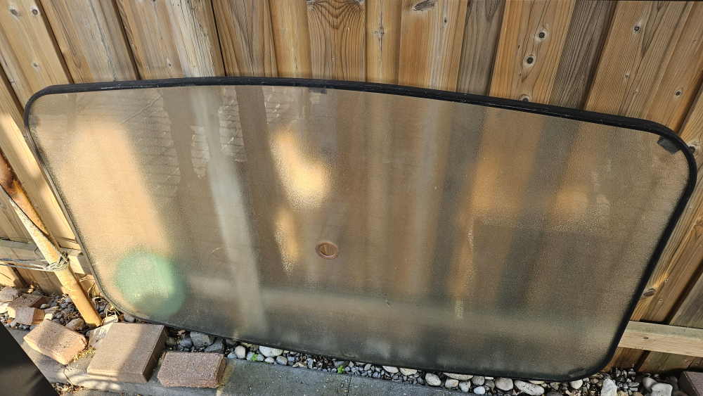 Glass Top Patio Table - photo 2