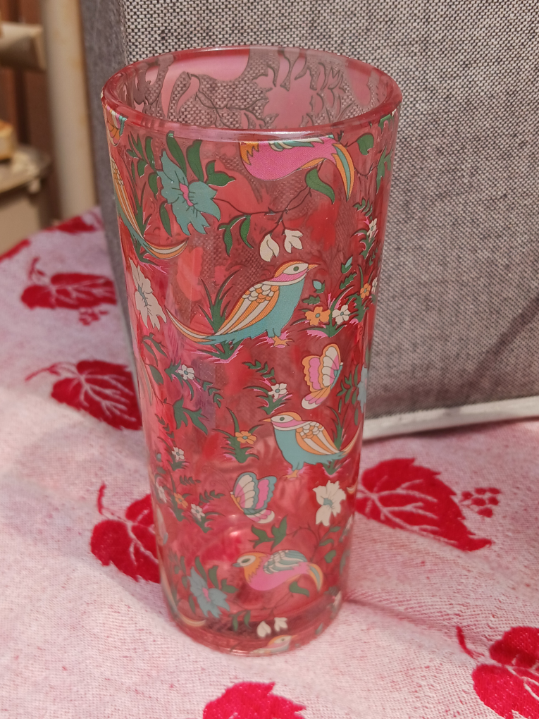 Set of 2 Floral Patterned Glasses - photo 2