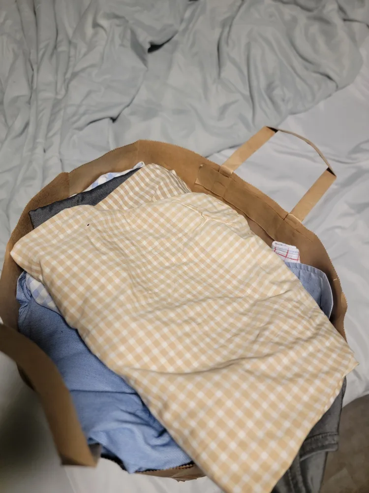 Bag of assorted shirts image indicator(2)