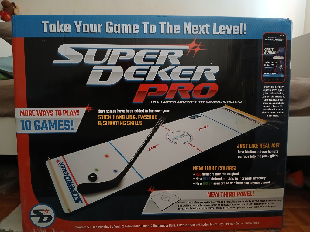 SuperDeker Pro Advanced Hockey Training System