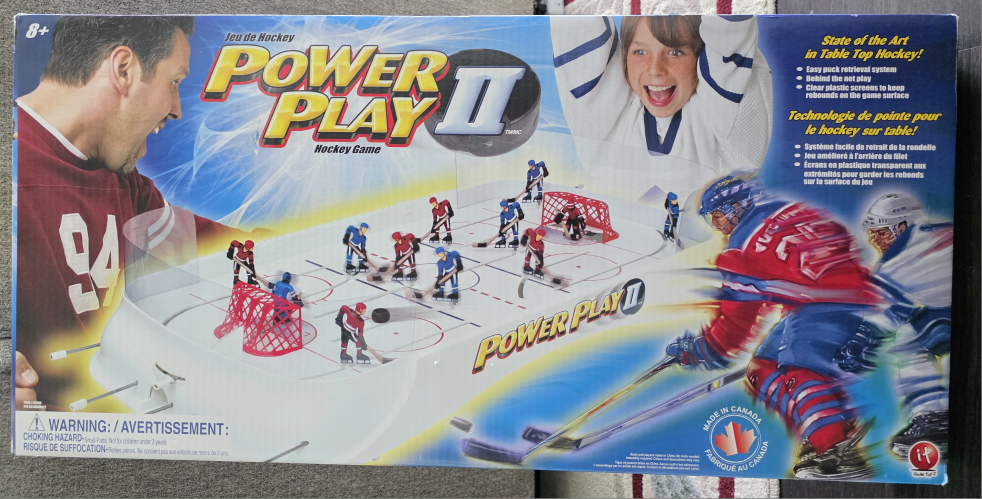 Power Play II Hockey Game - Table Top Hockey