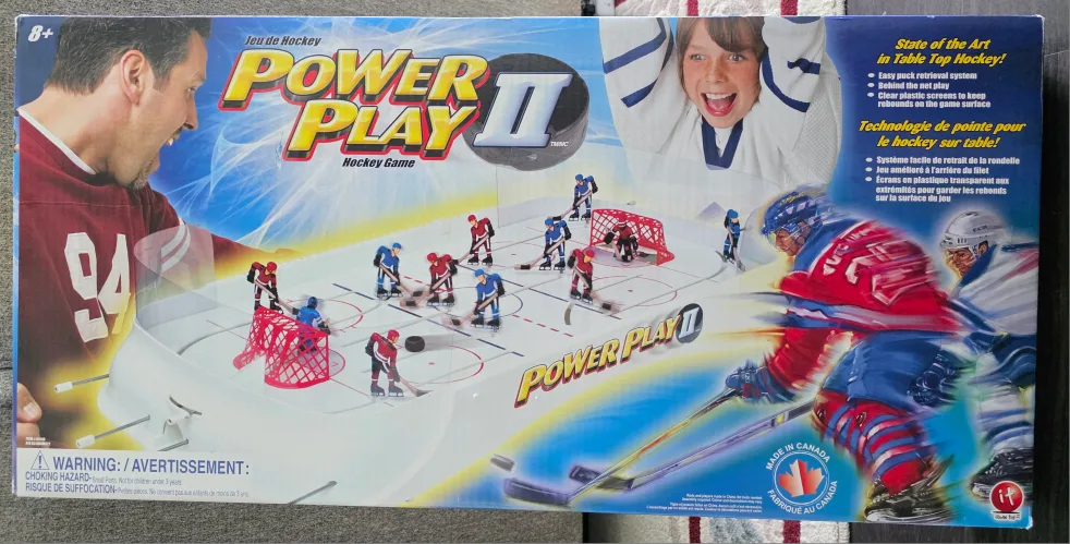 Power Play II Hockey Game - Table Top Hockey thumbnail