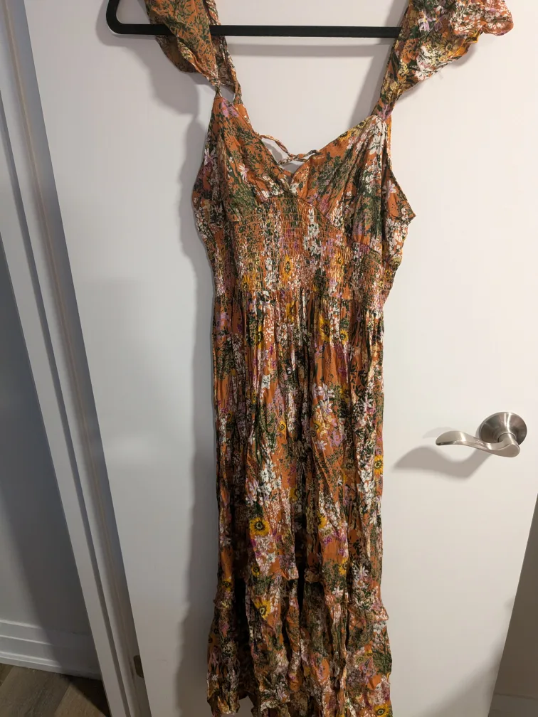 Floral Maxi Dress - Size Small thumbnail