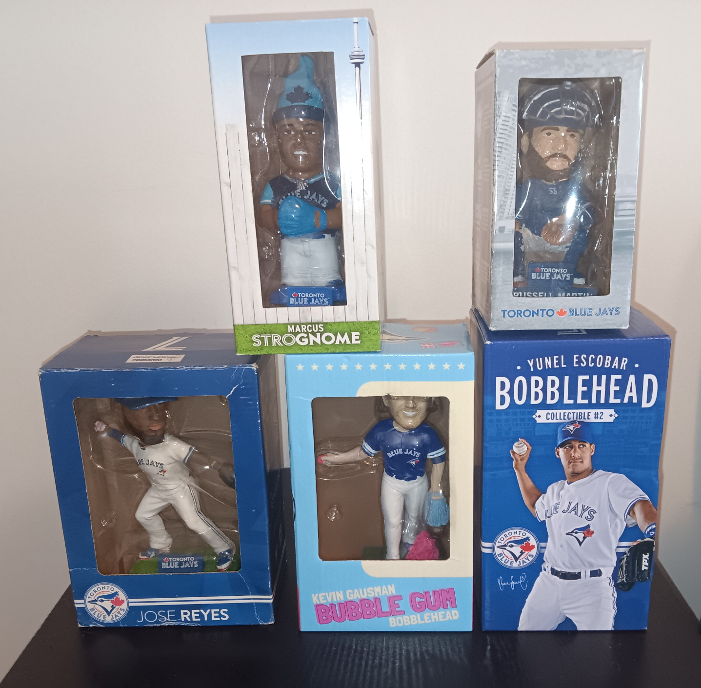 Toronto Blue Jays Bobblehead Collection (5)