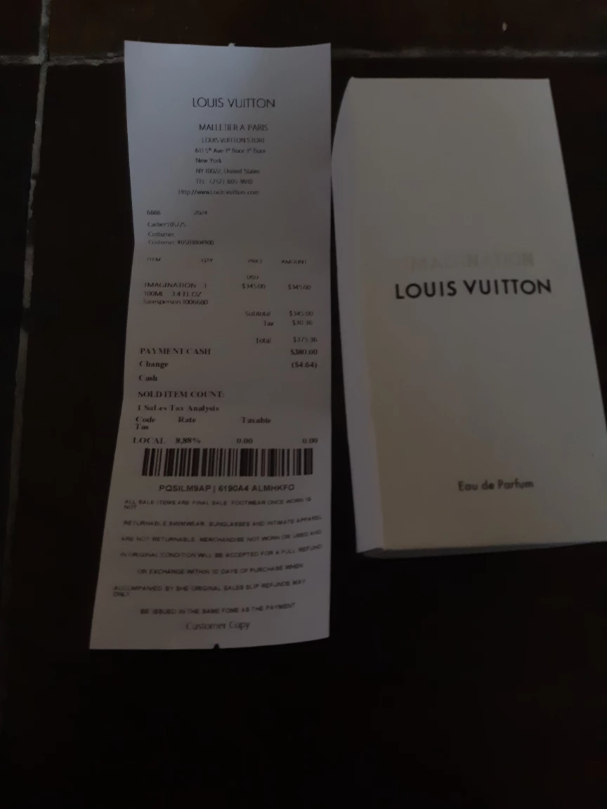 Louis Vuitton Imagination 100ml
