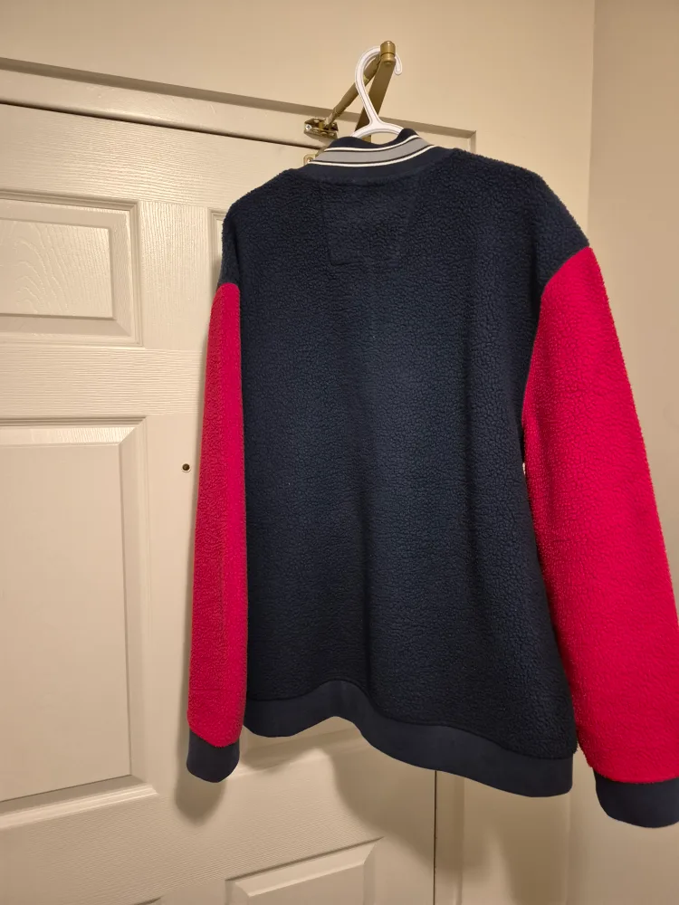 Nautica Blue&Red Fleece Jacket Size XL image indicator(2)
