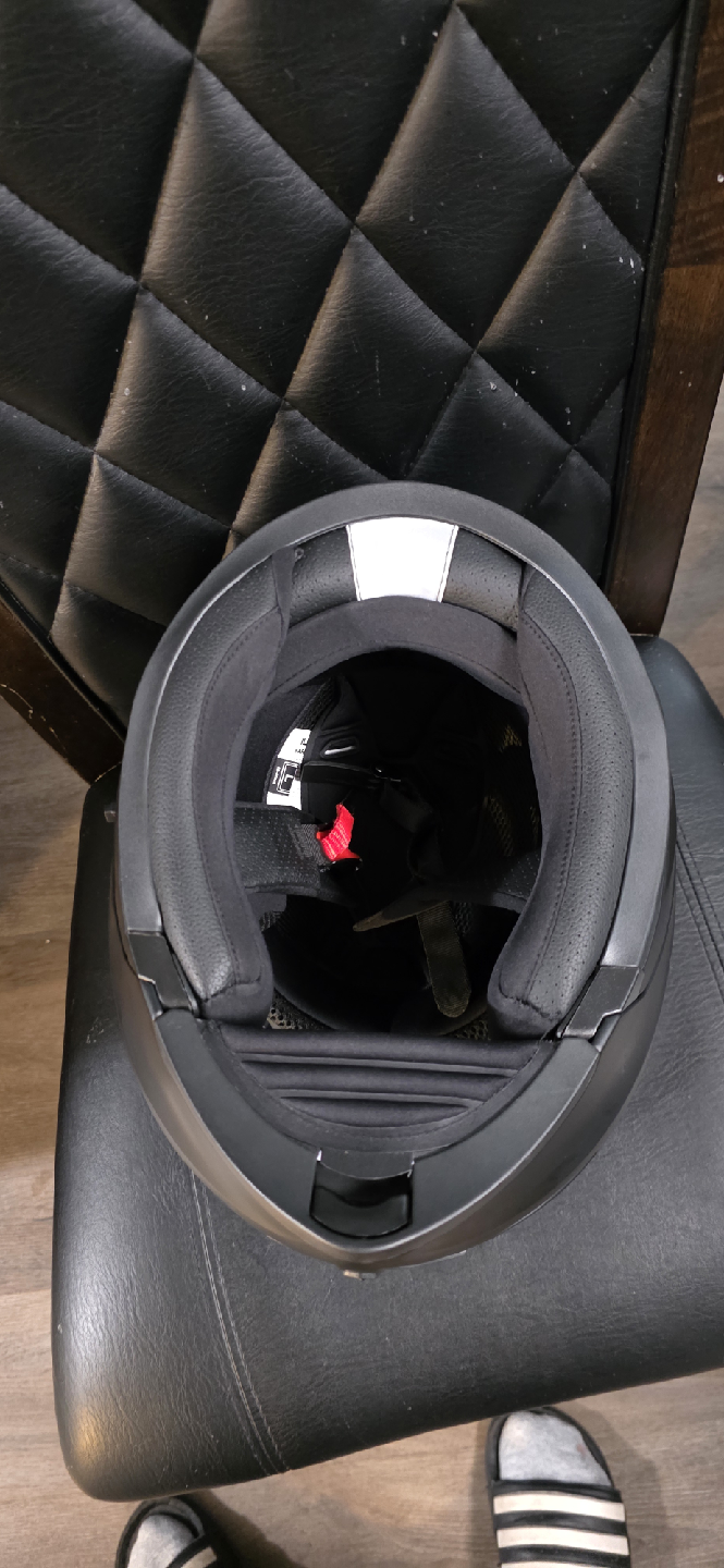 ILM 902  Motorcycle Helmet, Large, Matte Black - photo 4