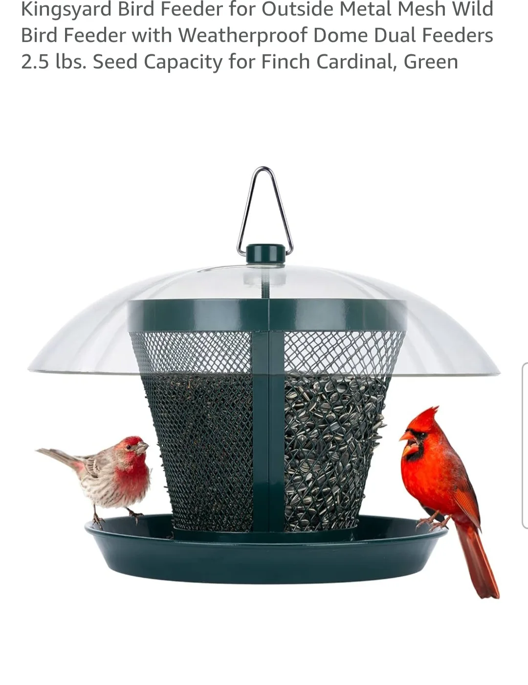 dual bird feeder *new* thumbnail