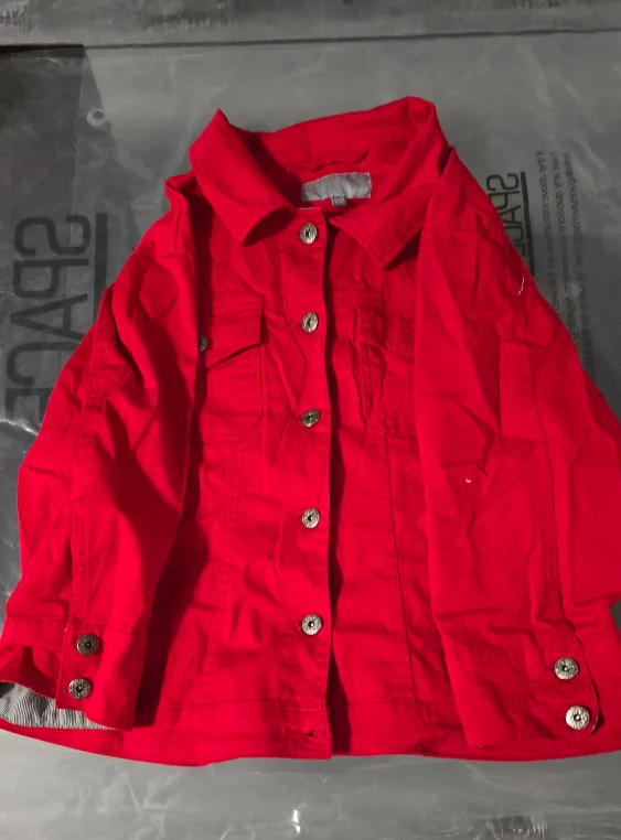 Red Button-Down Jacket thumbnail