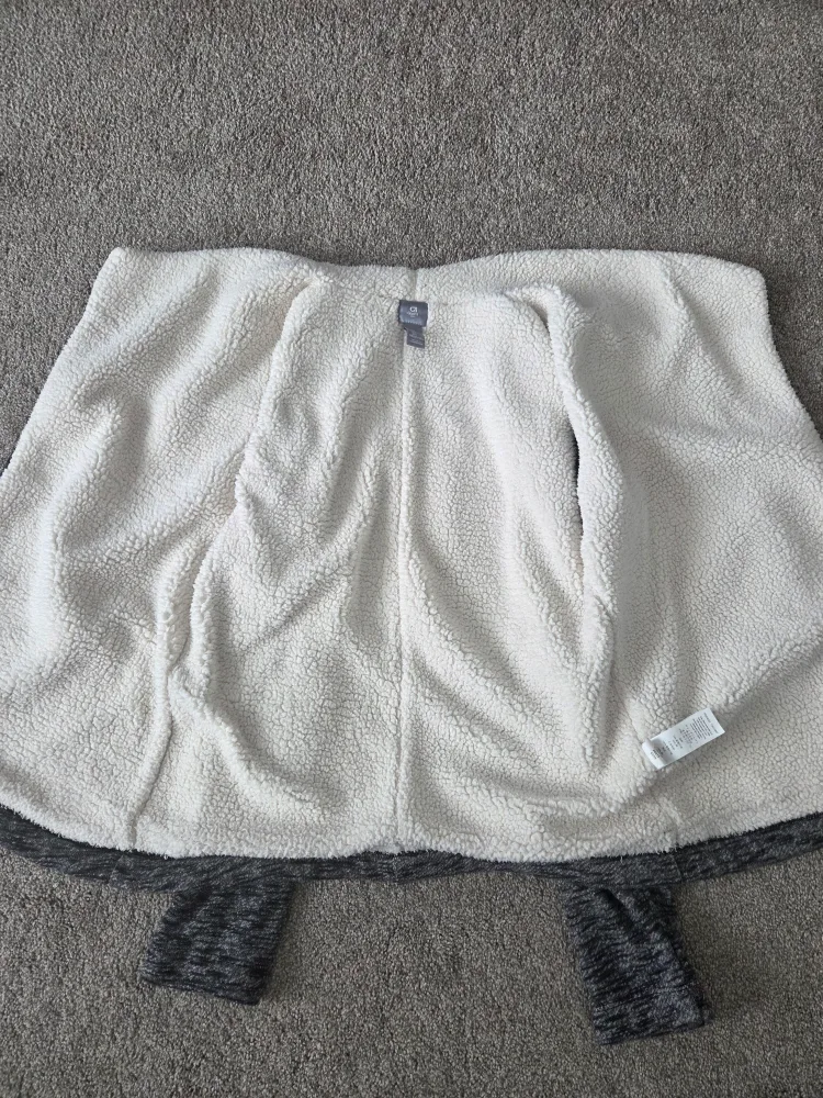 GapFit Grey Sherpa Jacket - Size S image indicator(4)