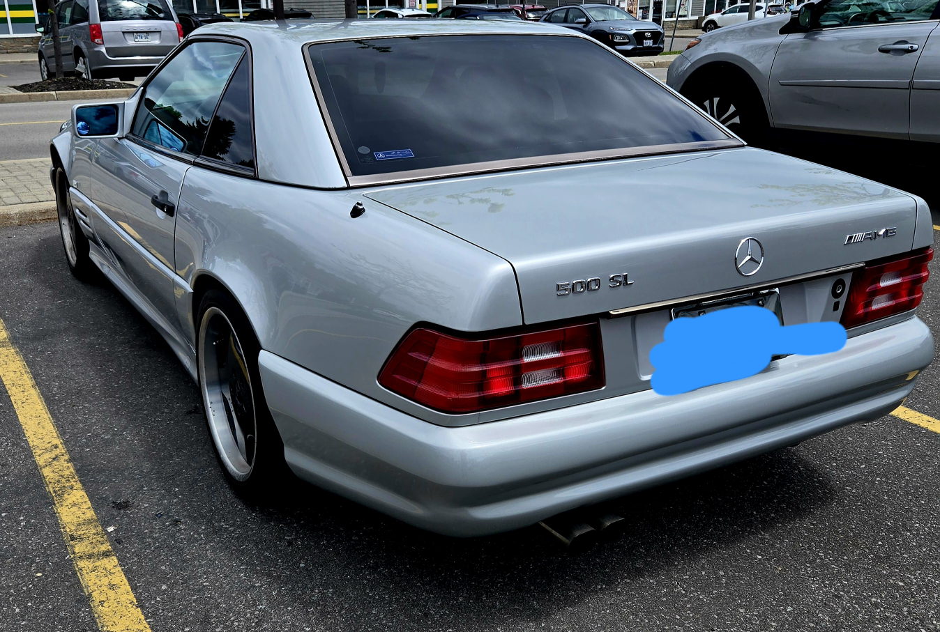 Mercedes-Benz 500 SL Silver - photo 3