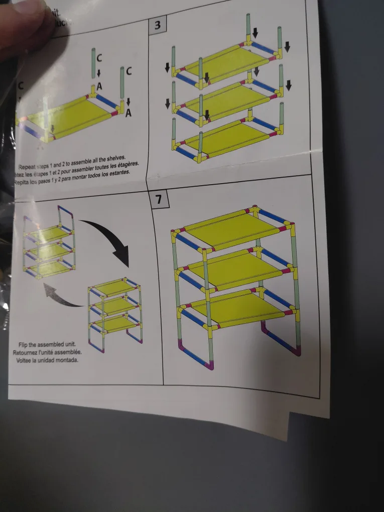 Three Tiered Shoe Rack image indicator(3)