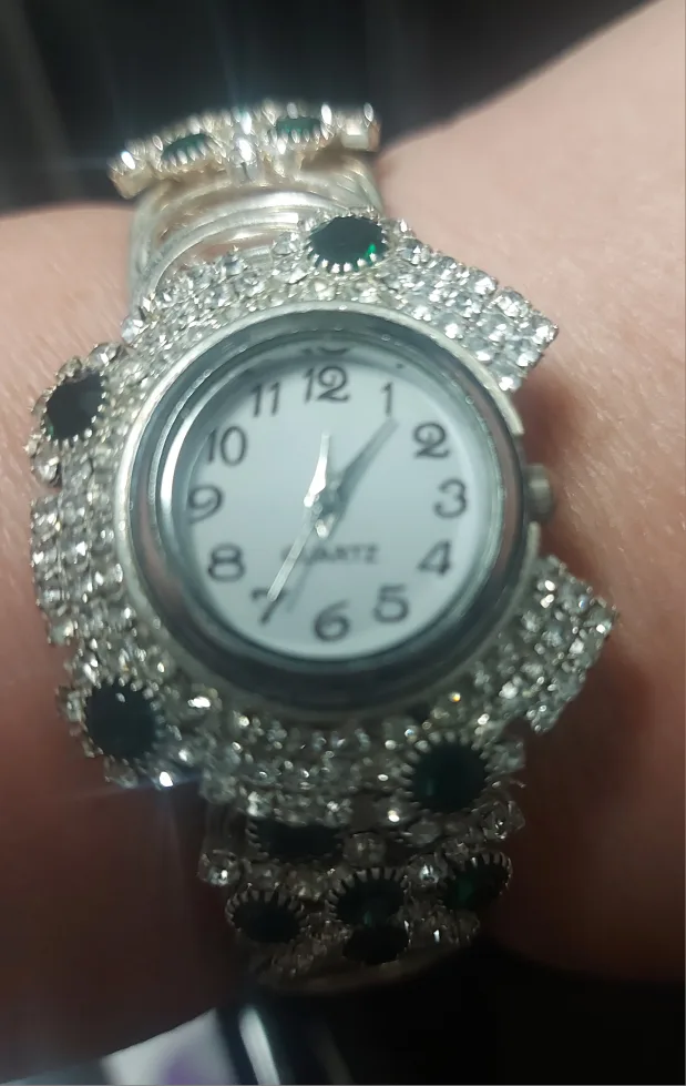 Sparkly Silver-tone Fashion Watch thumbnail