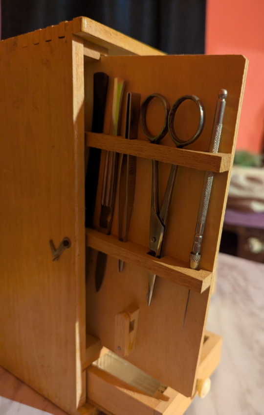 Hobby Microscope with Wooden Box - photo 2