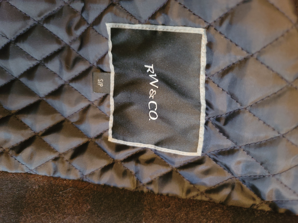 RW&CO. Plaid Jacket with Faux Fur Collar - Size S - photo 3