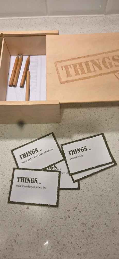 Things... Humour in a Box Party Game image indicator(2)