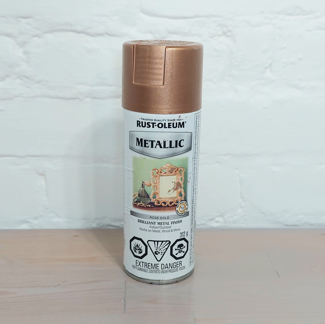 FREE Rust-Oleum rose gold spray paint (see description)