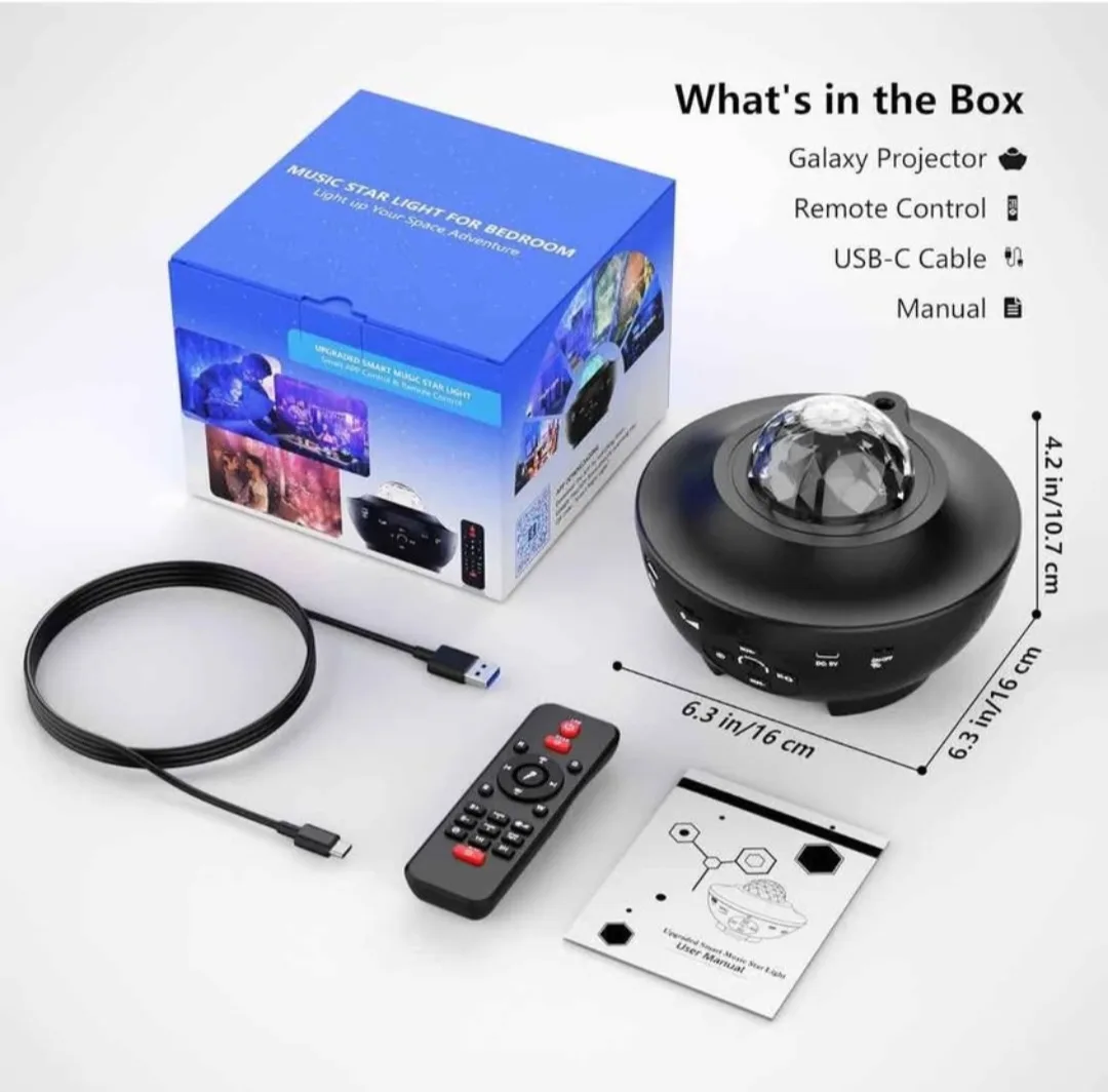 Galaxy Projector Night Light thumbnail