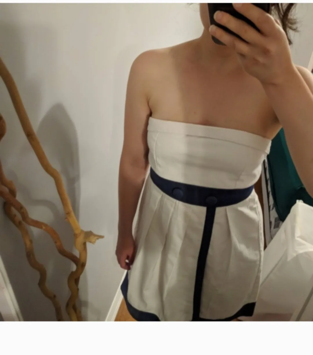 🧡Denim sailor style summer dress - Medium image indicator(3)