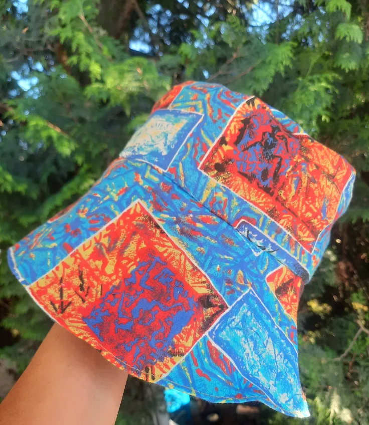 Colorful Patterned Bucket Hat image indicator(2)