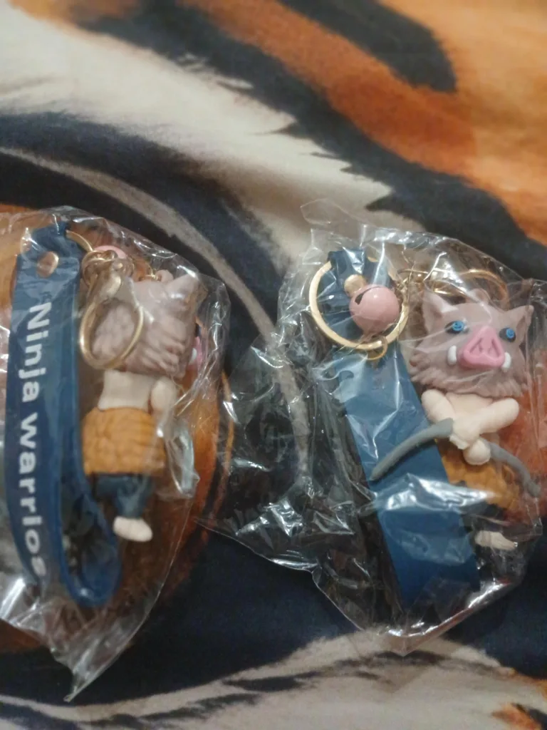 Ninja Warriors Inosuke Keychains - New! thumbnail