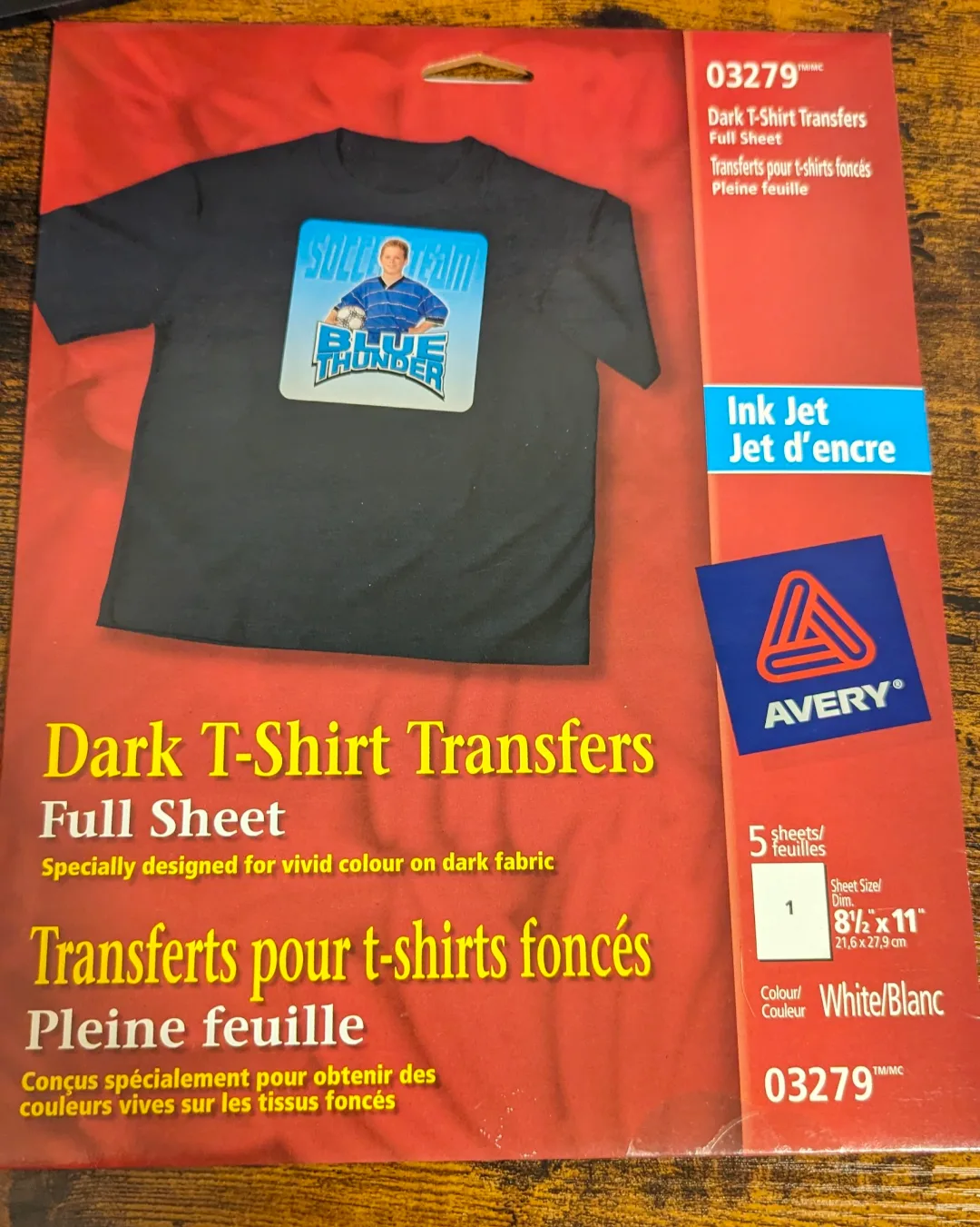Dark T-Shirt Transfer Sheets (4 Unused Sheets Remaining) thumbnail
