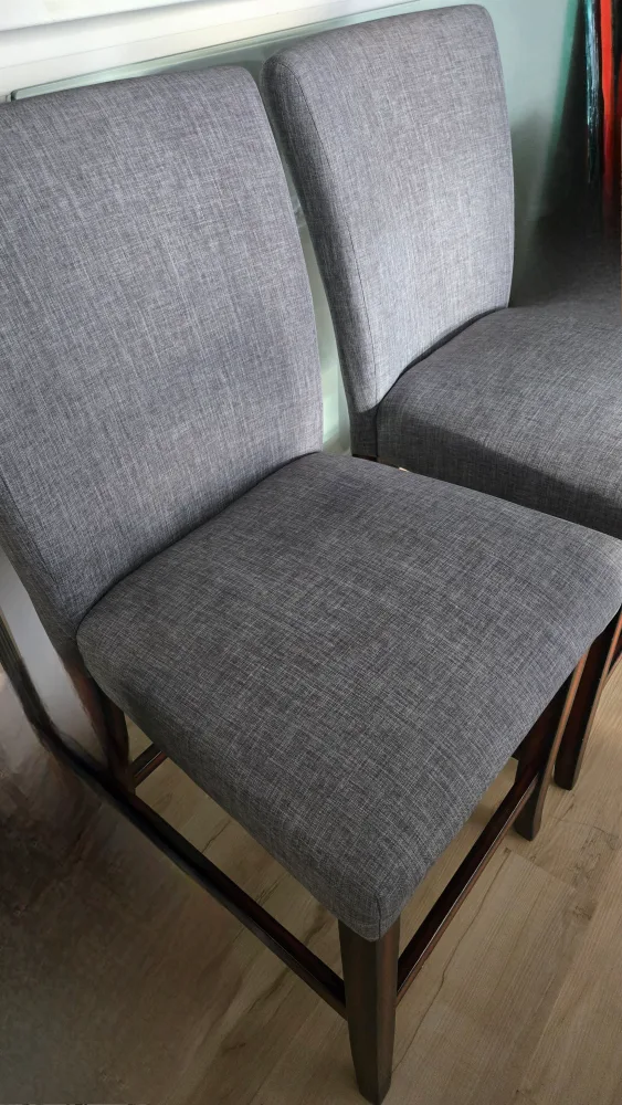 Counter Height Gray Chairs (Set of 2) image indicator(3)