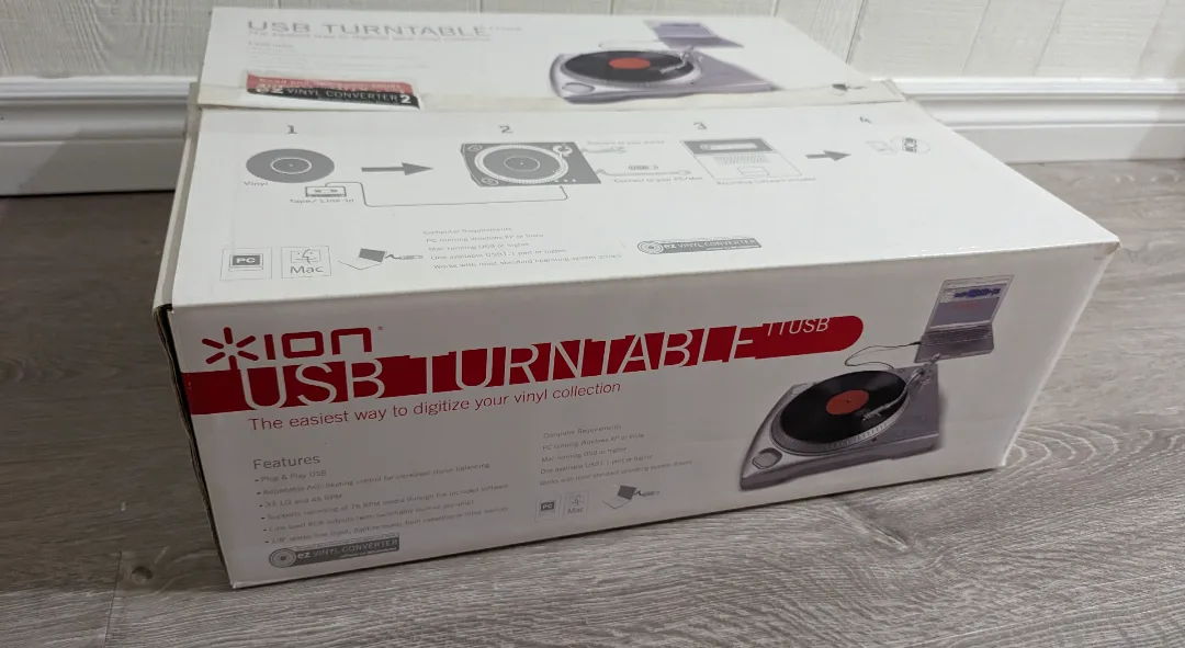 ION USB Turntable iTTUSB (DJ Equipment) thumbnail