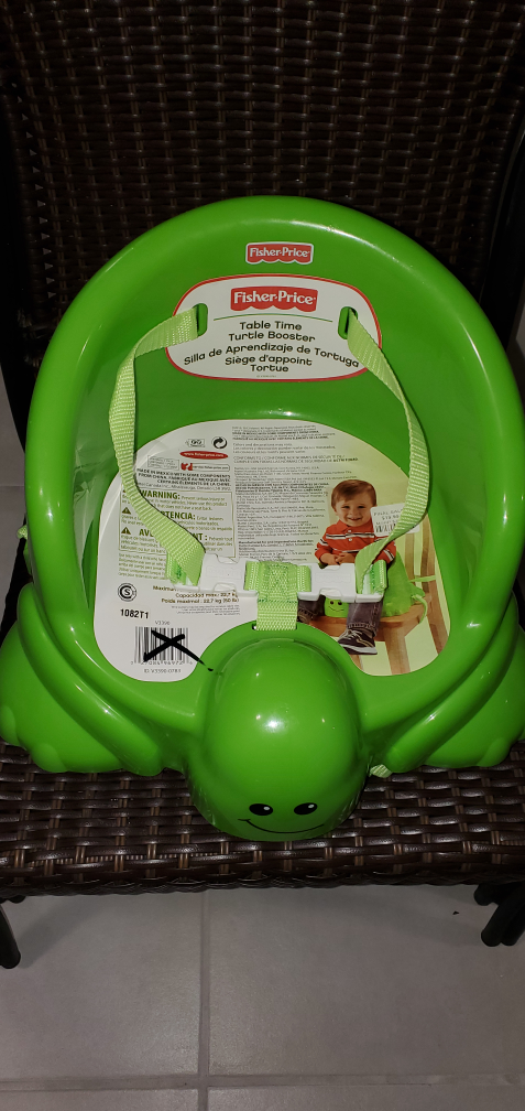 Fisher-Price Table Time Turtle Booster Seat - photo 2