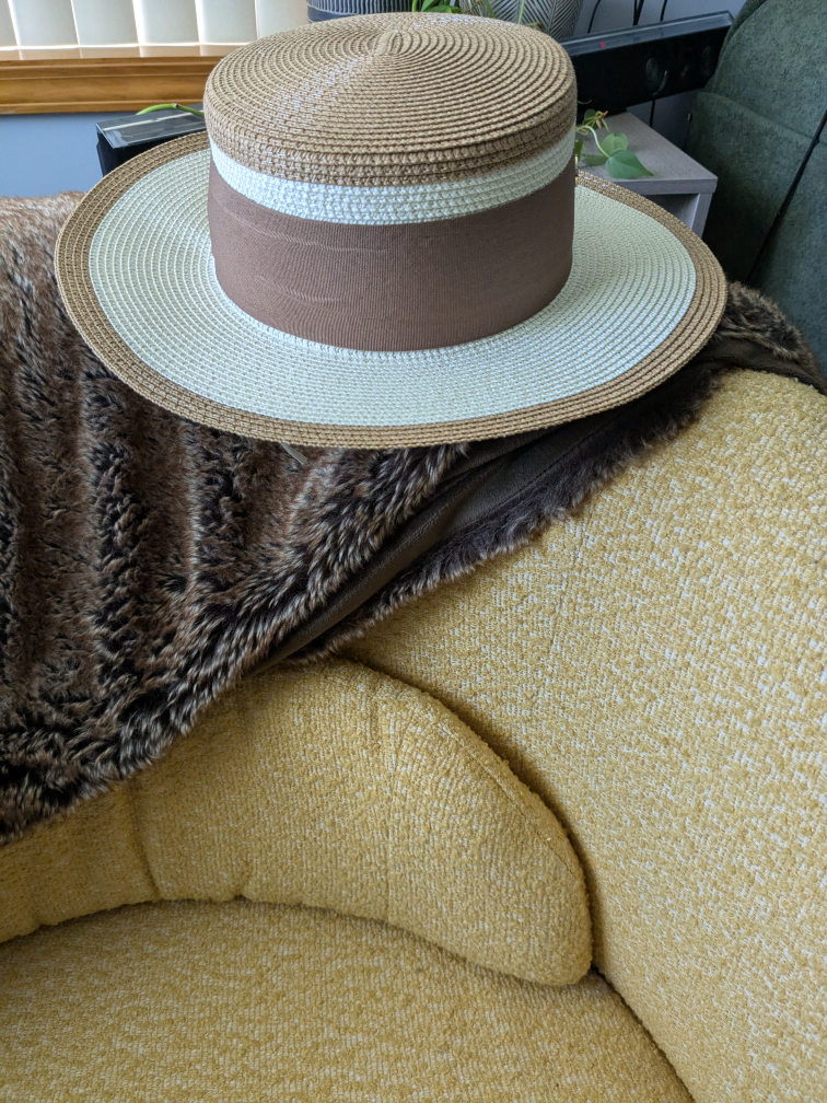 Classic Boater-Style Hat