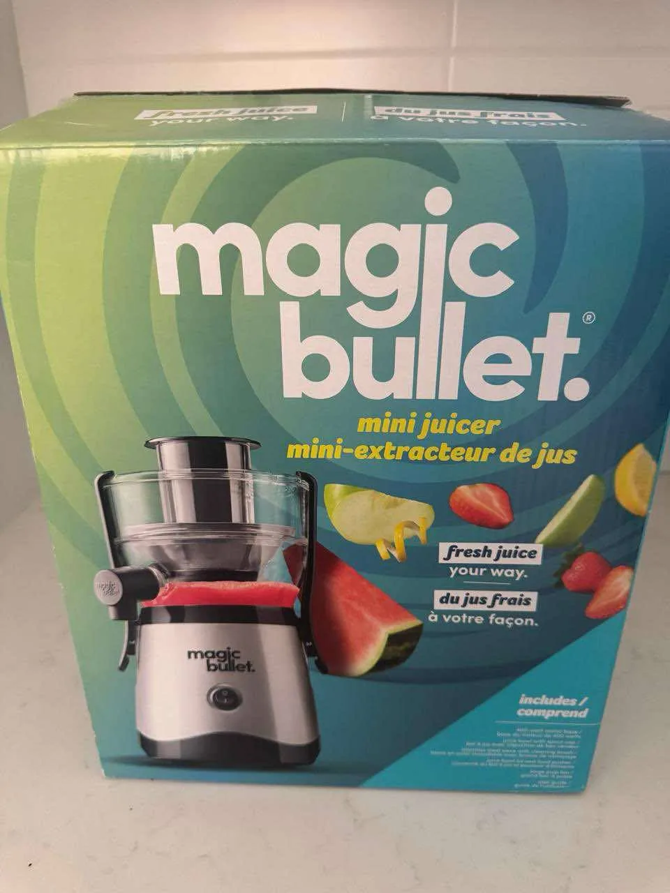 Magic Bullet Mini Juicer with Box thumbnail