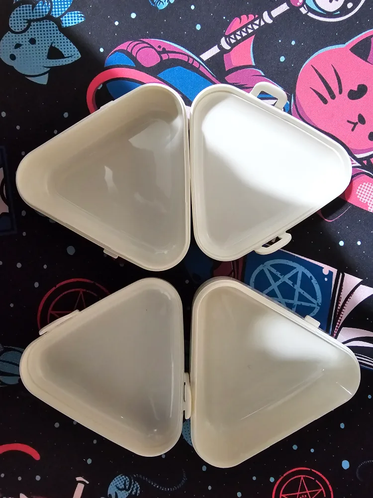 Onigiri Mold Set with Sushi Rolling Mat image indicator(2)