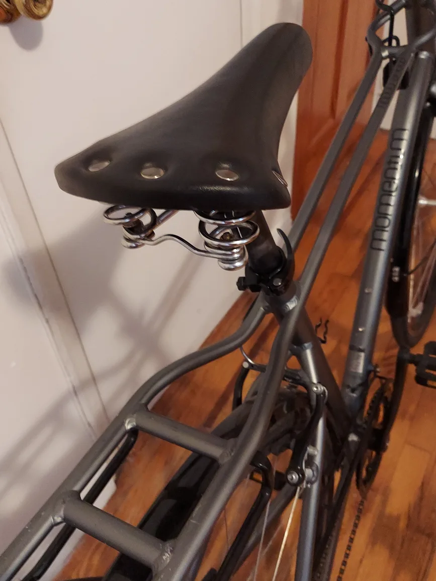 Great ** 2024 MOMENTUM ** 7 SPEED Gray Hybrid Bicycle image indicator(8)