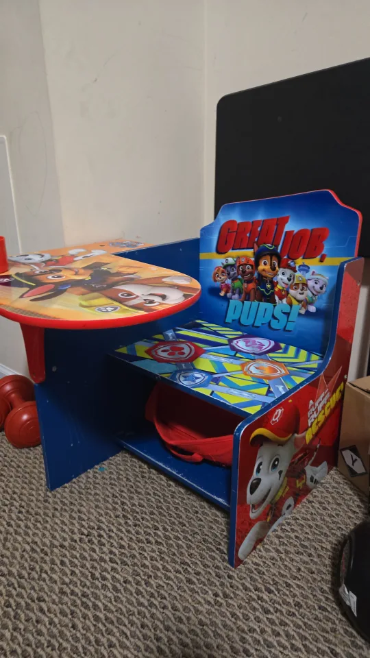 Paw Patrol Kids Desk and Chair