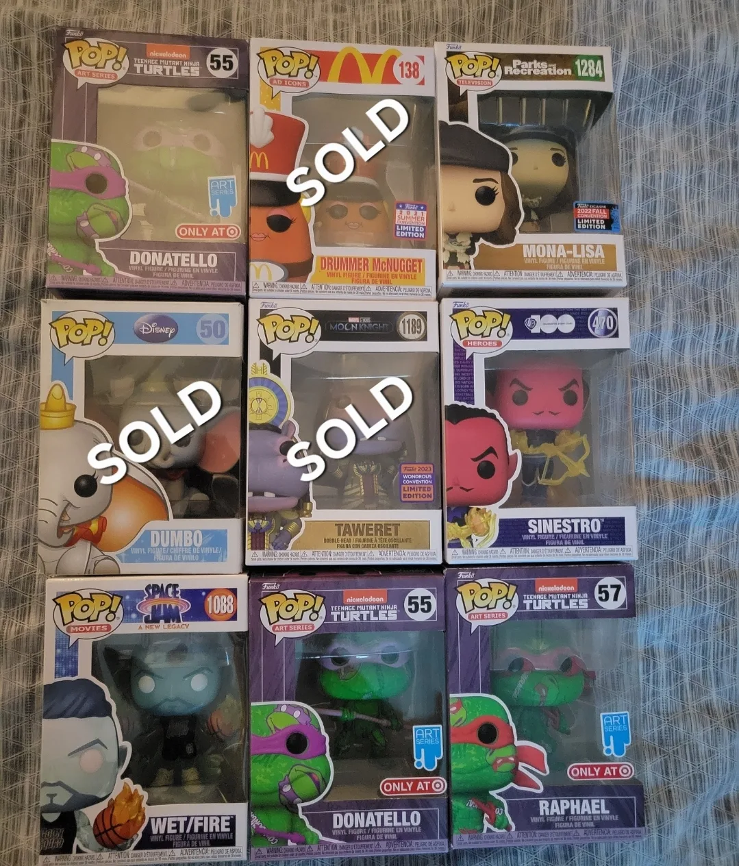 Clearance Funko Pop Figures 10-15-20$ image indicator(5)