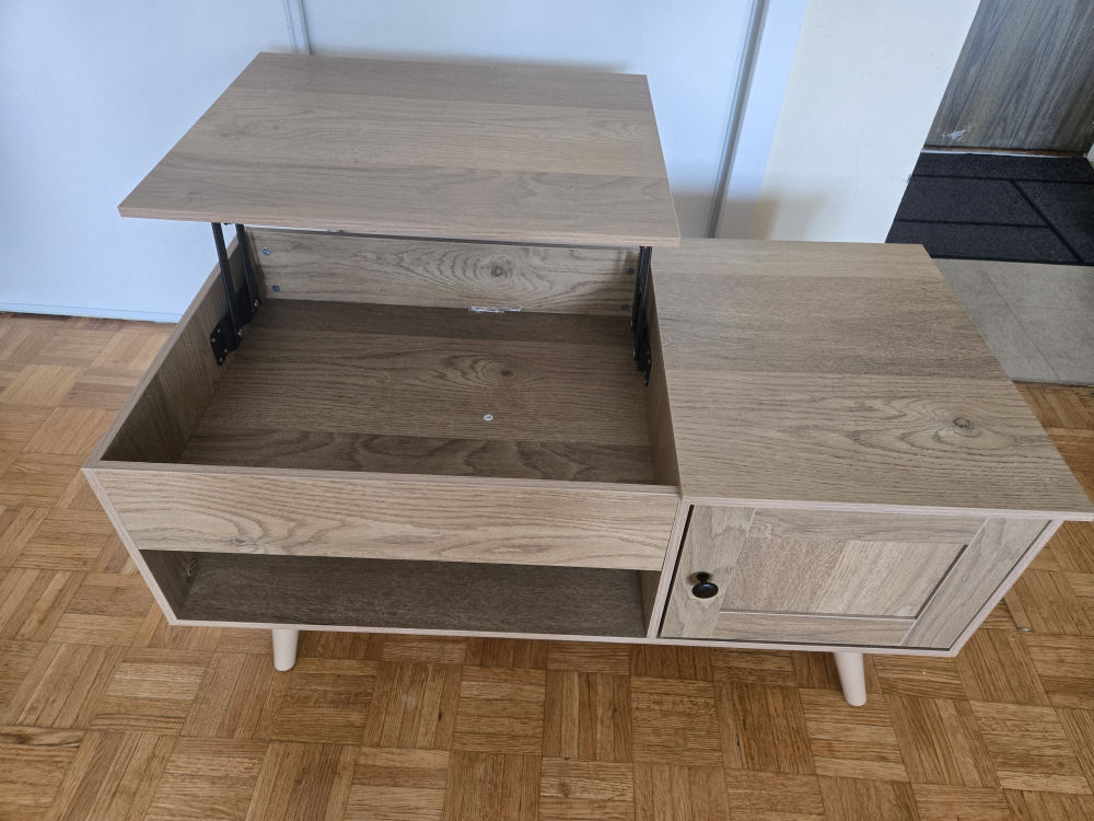 Lift-Top Coffee Table - Storage Cabinet - photo 3