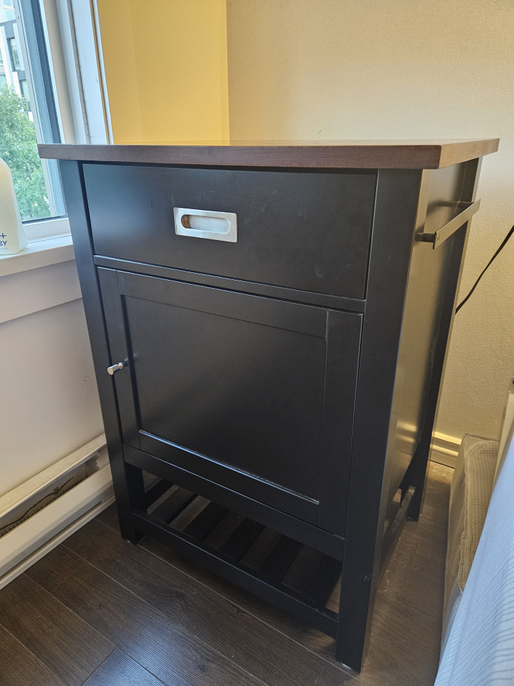 Kitchen Cart (used as nightstand) - photo 2